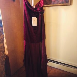 Evening or Special Occasion Silk Sleeveless Dress